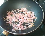 らくちん♪高菜とベーコンの醤油パスタ作り方3写真