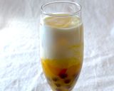 可愛い💕タピオカ🧋マンゴーミルク🥭🥛作り方5写真