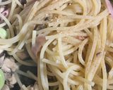 簡単　そら豆とベーコンパスタ作り方10写真