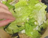 春雨入りの豚レタス蒸し作り方2写真