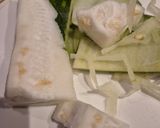 冬瓜の蟹あんかけ。作り方1写真