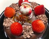 クリスマス＊チョコレートケーキ作り方20写真