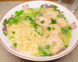 エビとセロリのラーメン作り方6写真