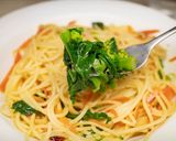 菜の花とアンチョビのパスタ作り方10写真