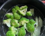 ブロッコリーとトマトとサバ缶のチーズ焼き作り方2写真