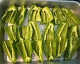 ピーマンの肉詰め〜甘辛醤油〜作り方1写真