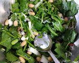サラダほうれん草コーン枝豆梅ポン酢サラダ作り方4写真