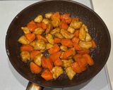 たっぷり人参が主役♪鶏むね肉の照り焼きバター作り方6写真
