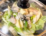 牡蠣のバター酒蒸し作り方5写真