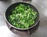 貧血予防に小松菜とあさりのクリームパスタ作り方3写真