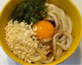 レンチン簡単♪釜玉うどん作り方7写真