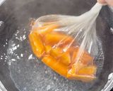 防災レシピ🍲湯煎で作る🥕人参グラッセ作り方5写真