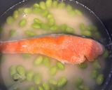 鮭と枝豆のタンパク質おにぎり作り方2写真