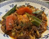 夏野菜とひき肉のチーズ焼き作り方6写真