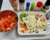 簡単！トマトスープ 野菜ジュース使用作り方1写真