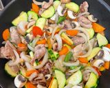 塩麹チキンと野菜たっぷりのラタトゥユ風作り方4写真