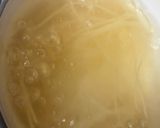 えびとつるむらさきのペペロンチーノ♪作り方6写真