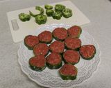 エスニック ピーマンの肉詰め作り方4写真
