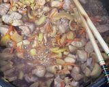 しっかり濃い味　たけのこの炊き込みご飯作り方2写真