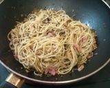 らくちん♪高菜とベーコンの醤油パスタ作り方6写真