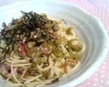 らくちん♪高菜とベーコンの醤油パスタ作り方7写真
