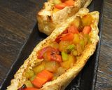 栃尾の油揚げのカレーチーズ焼き作り方5写真