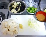 簡単ヘルシー♪茄子と豆腐の味噌炒め作り方5写真
