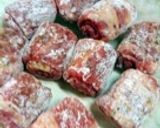 簡単☆切り落としでロールステーキ作り方4写真