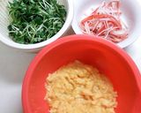 レタスの代わりにもやしでパリ麺サラダ作り方2写真