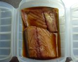 レンジで２分！ルクエdeさばの照り煮作り方1写真