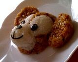 キャラ弁にも　ご飯でダッフィー作り方13写真
