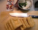 旨み肉味噌を巻いて<揚げロール焼き>♪作り方1写真