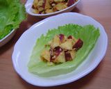 -さつま芋バター肉味噌絡め-作り方5写真