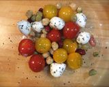 トマトとモッツァレラとお豆のサラダ作り方4写真