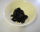 レンジで1分!!わかめの胡麻和え作り方1写真