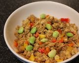 鶏と豆腐のダブル塩そぼろで♡そぼろ卵ご飯作り方12写真