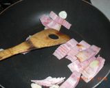 黒胡椒ピリ！ナスとベーコンのにんにく炒め作り方3写真