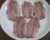 健脳食♡鰯（秋刀魚）の肉味噌のっけ作り方1写真
