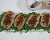 健脳食♡鰯（秋刀魚）の肉味噌のっけ作り方4写真