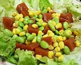 トマト寒天と枝豆コーンのヘルシーサラダ作り方6写真