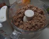 鯖缶と豆腐とむね肉のハンバーグ作り方2写真