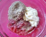 加熱なし簡単♪茄子の梅マヨポン♬作り方3写真