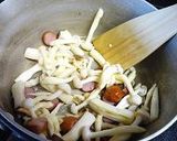 たっぷりきのことキャベツのスープ作り方2写真