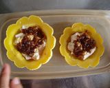 肉味噌風ソースで丸ごとかぼちゃグラタン作り方4写真