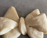 HBで簡単に作れる*練乳ミルクリボンパン作り方6写真