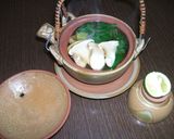 100均の土鍋でもok 　松茸土瓶蒸し作り方1写真