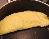 糖質制限：しらすとチーズのホテルオムレツ作り方4写真