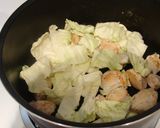 ♠鶏肉とキャベツのトマト煮込み♠作り方3写真