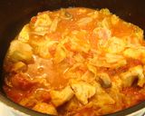 ♠鶏肉とキャベツのトマト煮込み♠作り方6写真