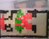 ドット絵マリオのキャラ弁作り方7写真
